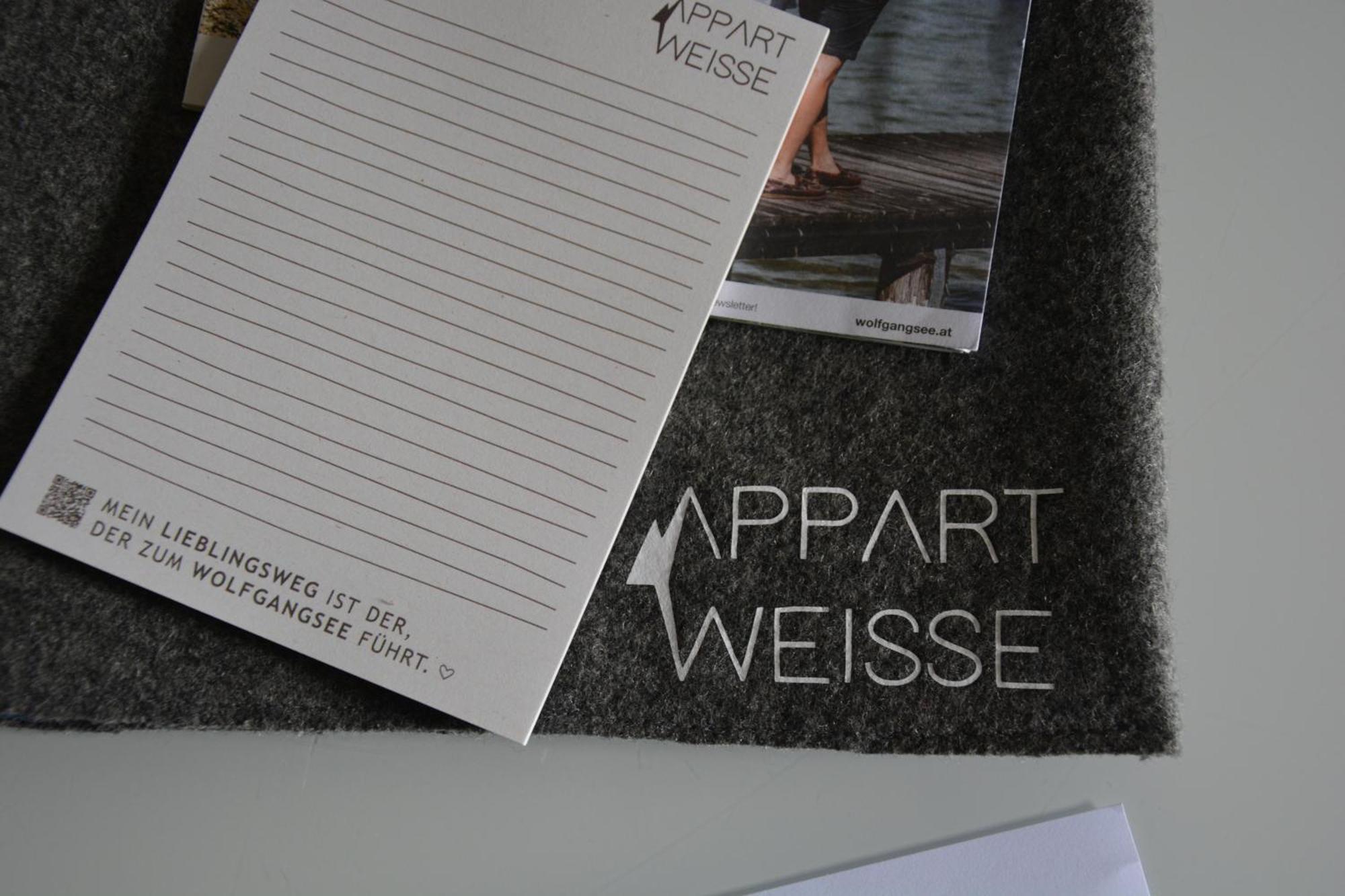 Appart Weisse Urlauben Am Wolfgangsee Sankt Gilgen Exteriér fotografie