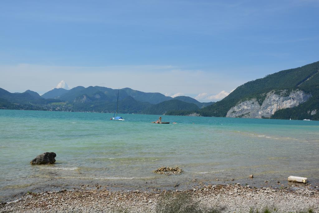 Appart Weisse Urlauben Am Wolfgangsee Sankt Gilgen Exteriér fotografie
