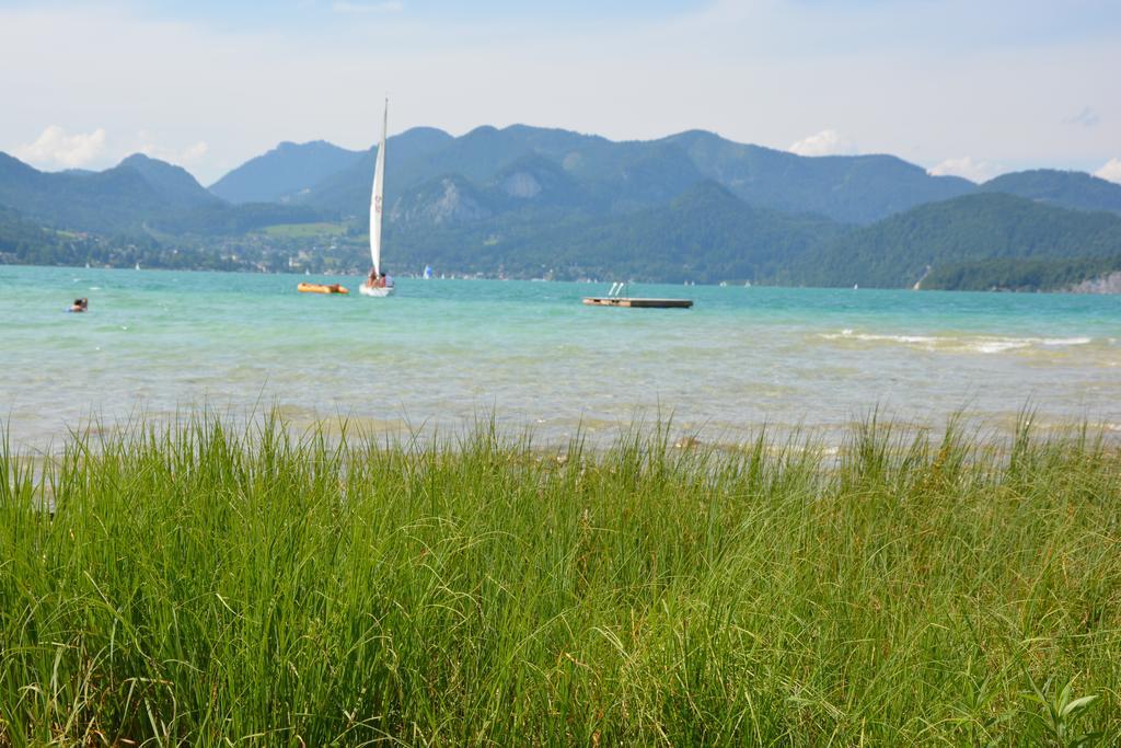 Appart Weisse Urlauben Am Wolfgangsee Sankt Gilgen Exteriér fotografie